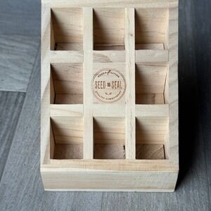 Young Living Wooden Essential‎ Oil Display Stand Seed to Seal Conversion Chart